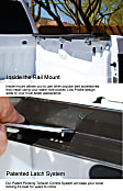 LR-5005 LoRoll Series Soft Roll-up Tonneau Cover, Vinyl Fits Approx. 6 ft. 6 in. Bed