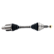 Front, Driver or Passenger Side Axle Assembly, 4WD, Standard Duty, Except Lifted Suspensions, Clip Not Included, Always Replace in Pairs