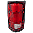 1993 Dodge Dakota - Driver Side Halogen Tail Light, Without bulb(s), OE Replacement