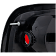 1994-2001 Dodge Ram 1500 - Passenger Side Tail Light, without Bulb, Halogen, Clear and Red Lens, Without Sport Package, Old Body Style
