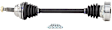 AD-8049 Front, Passenger Side Axle Assembly - Sold Individually