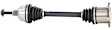 2009 Audi S8 - Front, Passenger Side Axle Assembly,  Standard Duty Replacement, AWD, 5.2L 10Cyl