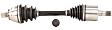 AD-8167 Front, Driver Side Axle Assembly - Sold Individually FWD, 2.0L, 4Cyl