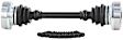 1988 BMW 528e - Rear, Driver or Passenger Side Axle Assembly,  Standard Duty Replacement, RWD, 2.7L 6Cyl