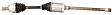 BM-8038 Front, Passenger Side Axle Assembly - New Sold Individually, 3.0L, 6Cyl