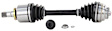 BM-8156 Front, Driver Side Axle Assembly - New Sold Individually