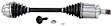 2016 BMW X4 - Front, Driver Side Axle Assembly, Updated Design, Standard Duty Replacement, New, 3.0L 6Cyl