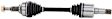 2010 Dodge Avenger - Front, Driver Side Axle Assembly,  Standard Duty Replacement, FWD, 3.5L 6Cyl