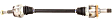 2010 Chrysler 300 - Rear, Driver Side Axle Assembly,  Compare Spline Counts and Diameter to Original, Improved Design, Standard Duty Replacement, RWD, 6.1L 8Cyl