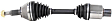 CH-8256 Front, Driver or Passenger Side Axle Assembly - Sold Individually 4WD
