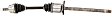 2016 Chrysler 200 - Front, Passenger Side Axle Assembly, FWD, 2.4L 4Cyl