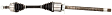 2015 Dodge Dart - Front, Passenger Side Axle Assembly,  Automatic Transaxle, FWD, 2.4L 4Cyl Automatic, Transaxle