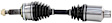 DW-8001 Front, Passenger Side Axle Assembly - Sold Individually FWD