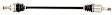 1988 Mazda 323 - Front, Passenger Side Axle Assembly, Naturally Aspirated, Standard Duty Replacement, FWD, 1.6L 4Cyl