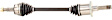 1991 Ford Thunderbird - Rear, Driver or Passenger Side Axle Assembly,  8.8 in. Ring Gear, Standard Duty Replacement, RWD, 3.8L 6Cyl