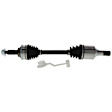 2011 Ford Escape - Front, Driver Side Axle Assembly, engvin: 7, Manual Transaxle, VIN Z (8th Digit), Standard Duty Replacement, FWD, 2.5L 4Cyl Manual, Transaxle, OE Replacement Series