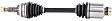 2008 Lincoln MKX - Front, Passenger Side Axle Assembly,  Standard Duty Replacement, AWD, 3.5L 6Cyl
