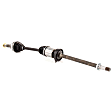 2015 Ford Taurus - Front, Passenger Side Axle Assembly, Naturally Aspirated, Standard Duty Replacement, AWD, 3.5L 6Cyl OE Replacement Series