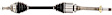 2019 Ford Escape - Front, Passenger Side Axle Assembly,  Standard Duty Replacement, FWD, 2.5L 4Cyl