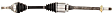 2014 Ford Fusion - Front, Passenger Side Axle Assembly,  VIN R (11th Digit), Standard Duty Replacement, FWD, 1.5L 4Cyl