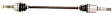 2015 Lincoln MKX - Rear, Driver Side Axle Assembly,  From 7/30/12, Standard Duty Replacement, AWD, 3.7L 6Cyl