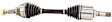 2013 Lincoln MKT - Front, Driver Side Axle Assembly,  Standard Duty Replacement, AWD, 3.7L 6Cyl