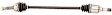 2012 Ford Edge - Rear, Driver Side Axle Assembly,  Thru 07/29/12, Standard Duty Replacement, AWD, 3.7L 6Cyl