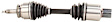 2016 Ford F-150 - Front, Passenger Side, Outer Axle Assembly,  Not For Use With Lifted or Modified Suspensions, Standard Duty Replacement, 4WD, 5.0L 8Cyl