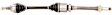 FD-8289 Front, Passenger Side Axle Assembly - Sold Individually FWD, 2.0L, 4Cyl