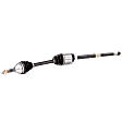 2017 Ford Explorer - Front, Passenger Side Axle Assembly, Naturally Aspirated, Without Tow Package, Standard Duty Replacement, AWD, 3.5L 6Cyl OE Replacement Series