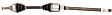 2014 Ford Flex - Front, Passenger Side Axle Assembly, Naturally Aspirated, From 01/29/14, AWD, 3.5L 6Cyl
