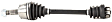 FI-8004 Front, Driver Side Axle Assembly - Sold Individually FWD, 1.4L, 4Cyl