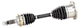 2003 Chevrolet Silverado 1500 HD - Front, Driver or Passenger Side Axle Assembly,  Not For Use With Lifted or Modified Suspensions, 4WD, 6.0L 8Cyl