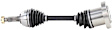 1980 Cadillac Seville - Front, Passenger Side Axle Assembly,  Standard Duty Replacement, FWD, 6.0L 8Cyl