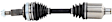 1991 Oldsmobile Toronado - Front, Driver Side Axle Assembly,  Standard Duty Replacement, FWD, 3.8L 6Cyl