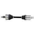 GM-8128 Front, Driver Side OE Replacement Series Axle Assembly - Sold Individually FWD