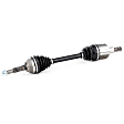 2002 Chevrolet Trailblazer EXT - Front, Driver or Passenger Side Axle Assembly,  Standard Duty Replacement, New, 4WD, 4.2L 6Cyl OE Replacement Series