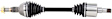 2006 Saturn Relay - Front, Passenger Side Axle Assembly,  Standard Duty Replacement, FWD, 3.9L 6Cyl