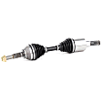 GM-8233 Front, Driver or Passenger Side OE Replacement Series Axle Assembly - Sold Individually 4WD