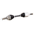 2010 Hummer H3 - Front, Driver or Passenger Side Axle Assembly,  Standard Duty Replacement, 4WD, 3.7L 5Cyl OE Replacement Series