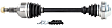 2010 Cadillac CTS - Rear, Driver Side Axle Assembly,  Standard Duty Replacement, AWD, 3.6L 6Cyl