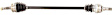 GM-8380 Front, Passenger Side Axle Assembly - Sold Individually FWD, 1.4L, 4Cyl