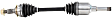 GM-8393 Front, Driver Side Axle Assembly - Sold Individually