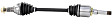 GM-8394 Front, Driver Side Axle Assembly - New Sold Individually, 1.8L, 4Cyl