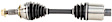 2016 Chevrolet Malibu - Front, Passenger Side Axle Assembly,  VIN Z (4th Digit), FWD, 2.0L 4Cyl