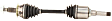 Front, Driver Side Axle Assembly - Sold Individually FWD, 1.5L, 4Cyl