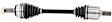 1990 Honda Prelude - Front, Driver Side Axle Assembly,  Standard Duty Replacement, FWD, 2.0L 4Cyl