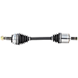 1994 Honda Accord - Front, Driver Side Axle Assembly,  Manual Transaxle, Standard Duty Replacement, FWD, 2.2L 4Cyl Manual, Transaxle, OE Replacement Series