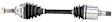 1982 Honda Civic - Front, Passenger Side Axle Assembly,  Standard Duty Replacement, FWD, 1.5L 4Cyl