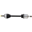 1999 Isuzu Oasis - Front, Passenger Side Axle Assembly,  Standard Duty Replacement, FWD, 2.3L 4Cyl OE Replacement Series